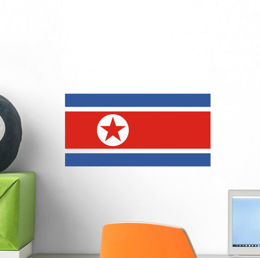 Flag North Korea Wall Decal