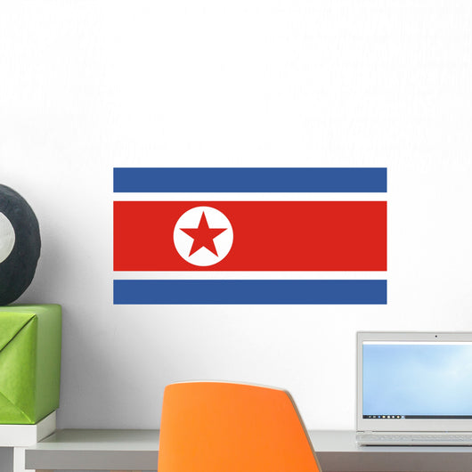 Flag North Korea Wall Decal