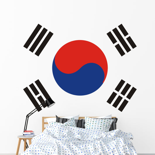 Flag South Korea Wall Decal