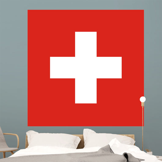 Flag Switzerland Wall Decal