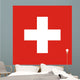 Flag Switzerland Wall Decal