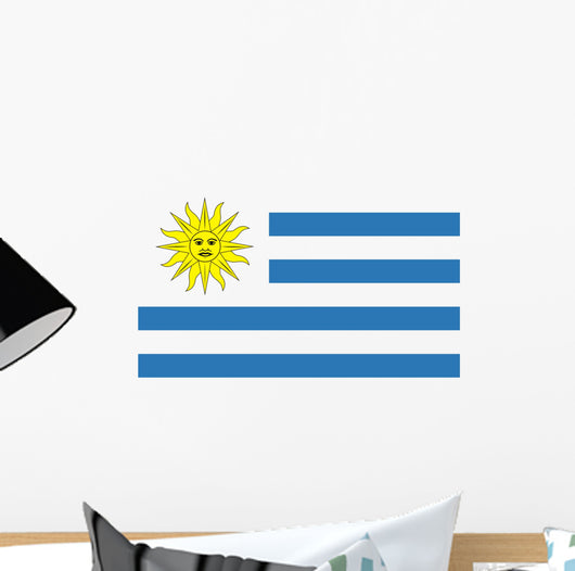 Flag Uruguay Wall Decal