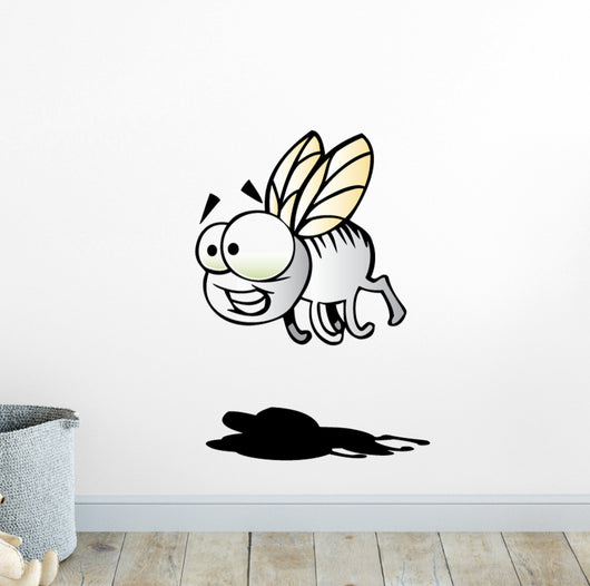Cartoon Fly Wall Decal
