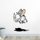 Cartoon Fly Wall Decal