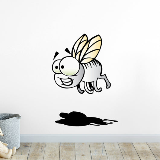 Cartoon Fly Wall Decal