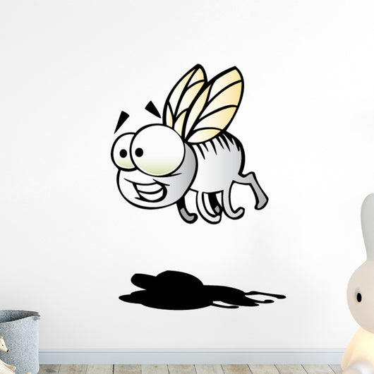 Cartoon Fly Wall Decal