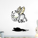 Cartoon Fly Wall Decal