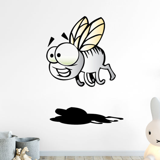 Cartoon Fly Wall Decal
