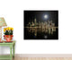 Reflection Light Night Megacity Wall Decal
