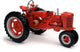Red Tractor White Wall Decal