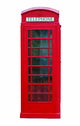 Red London Phone Booth Wall Decal