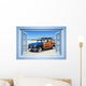 Woodie Car Beach Wallmonkeys Wall Decal