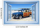Woodie Car Beach Wallmonkeys Wall Decal