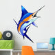 Blue Marlin Swordfish Wall Decal