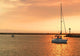 Sailboat Sunset Wall Decal