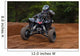 Atv Rider Having Blast Wall Decal