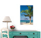 Palm Chairs Umbrella Wall Decal
