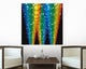 Triple Rainbow Light Wall Decal