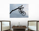 Bicycle up Tree Wall Decal