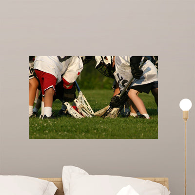 Rugby Wall Decal Wall Decal shown on a wall
