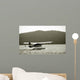 Biplane Taking off Wall Decal