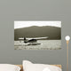 Biplane Taking off Wall Decal