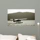 Biplane Taking off Wall Decal