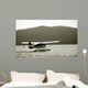 Biplane Taking off Wall Decal