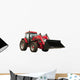 Red Tractor Wall Decal