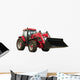 Red Tractor Wall Decal