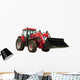 Red Tractor Wall Decal