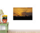 Sunset Africa with Bird Wall Decal