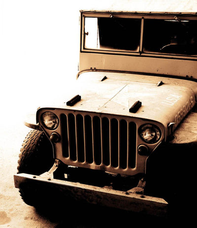 Fighting Jeep Wall Decal