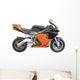 Orange Pocket Bike Wall Decal