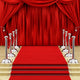 Red Carpet Wall Decal
