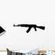 Ak-47 Assault Rifle Wall Decal