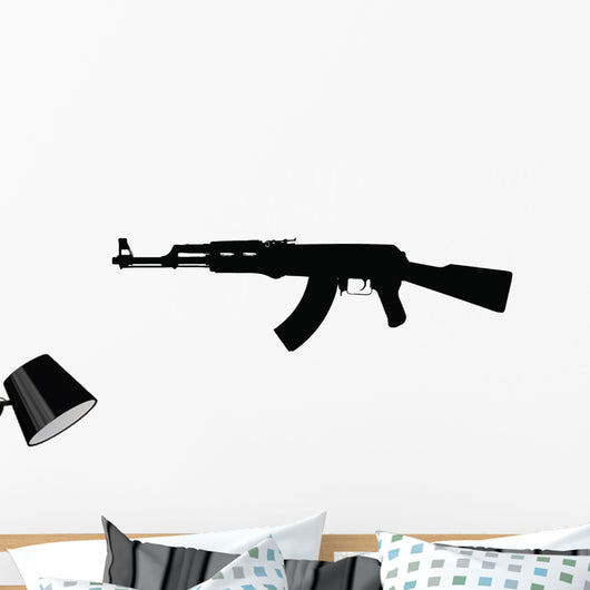 Ak-47 Assault Rifle Wall Decal