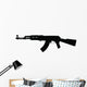 Ak-47 Assault Rifle Wall Decal