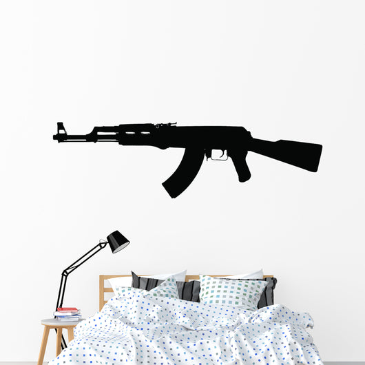 Ak-47 Assault Rifle Wall Decal