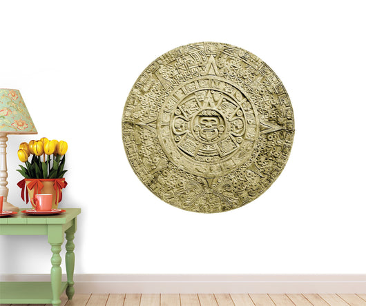 Aztec Calendar Wall Decal
