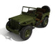 Willys Jeep Wall Decal