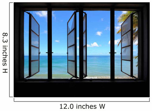 Ausblick Water Wall Decal