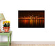 Seattle Skyline Reflected Wall Decal