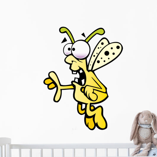 Cartoon Funbug Wall Decal