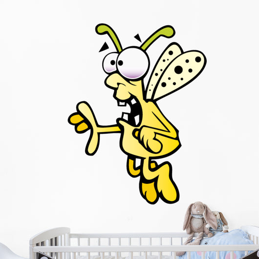 Cartoon Funbug Wall Decal
