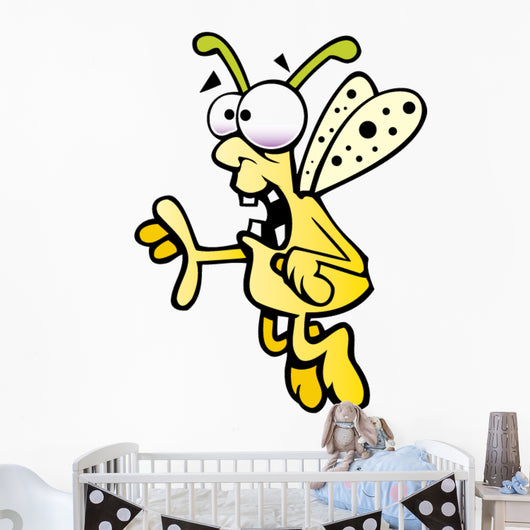 Cartoon Funbug Wall Decal