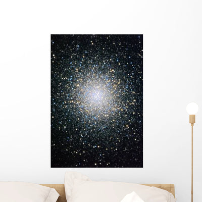 Great Globular Cluster Hercules Wall Decal shown on a wall