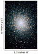 Great Globular Cluster Hercules Wall Decal