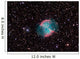 Dumbbell Nebula Wall Decal