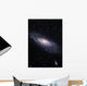 Messier 106 Spiral Galaxy Wall Decal Design 1
